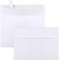 50 Packs 5x7 Envelopes, White A7 Envelopes for Invitations, Printable, Self Seal for Weddings, Invitations